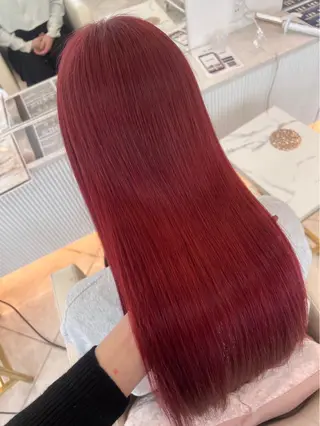ロング カラー 高野 慧成のヘアスタイル