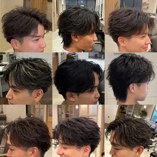 ショート パーマ メンズ 泉　将太/メンズ特化 /パーマ・縮毛矯正のヘアスタイル