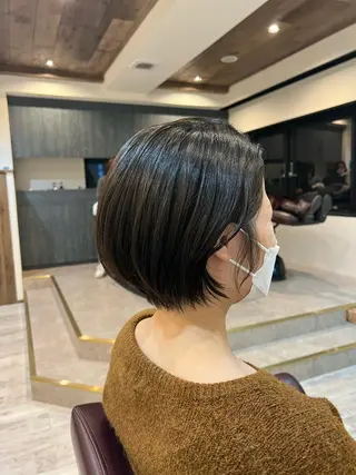 ショート 工藤 梨花のヘアスタイル