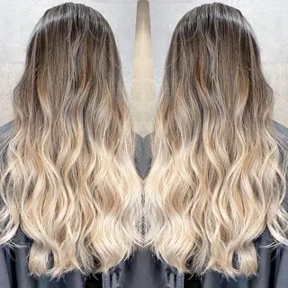 ロング カラー パーマ ヘアアレンジ ネイル マツエク・マツパ 井上 一平のヘアスタイル