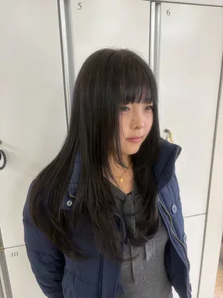 ロング CREA渋沢 モデル募集🌺アイナのヘアスタイル