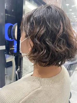 ショート パーマ ❤️パーマ美容師✂︎ 井口美緒のヘアスタイル