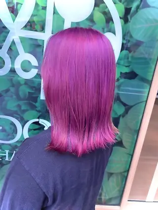 ミディアム カラー Mavie hair所属・髪質改善×潤艶カラー ⭐️岡田崇彰のヘアスタイル