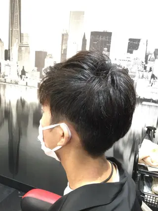 ショート メンズ Annon プライベートサロンのヘアスタイル