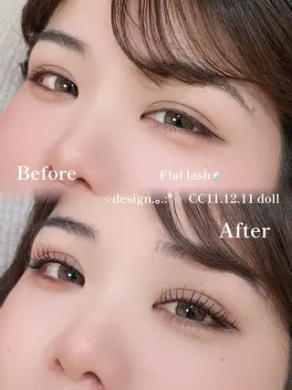 マツエク・マツパ 鳴瀬 萌のマツエク・マツパデザイン