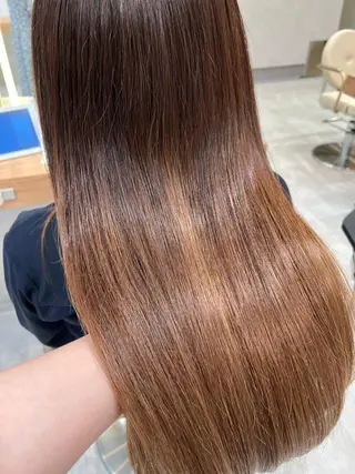 ロング 近 紗理奈のヘアスタイル