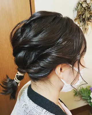 ヘアアレンジ 心と華 まさきのエステ・リラクイメージ