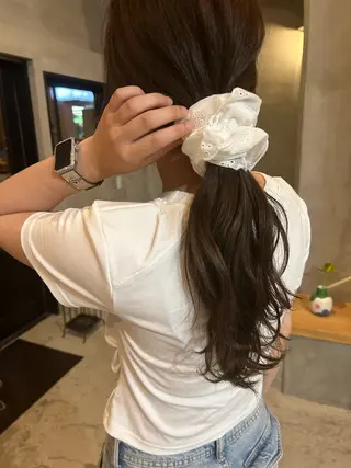 カラー Piu-所属・古澤 芽依のヘアスタイル