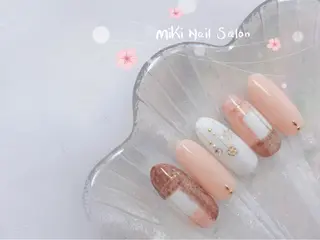 ネイル MiKi Nai池袋 長さだし得意のネイルデザイン