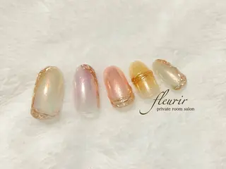 ネイル フルリール 【プライベートサロンのネイルデザイン
