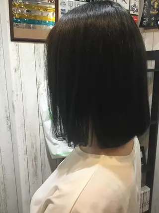 ミディアム カラー パーマ embrace エンブレイスのヘアスタイル