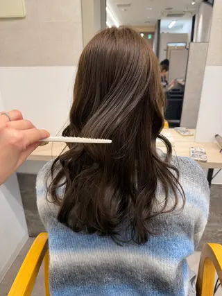 ロング カラー GiseL博多 HiROEのヘアスタイル