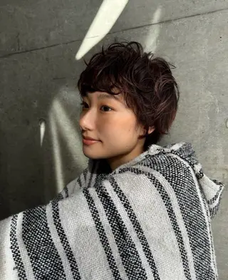 ショート Fam 代官山所属・佐藤 百葉のヘアスタイル