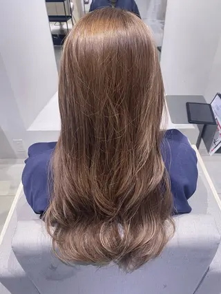 ロング カラー stair : case 銀座店所属・stair:case 🌱安藤風香🌱🦖のヘアスタイル