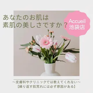 セミロング カラー パーマ ヘアアレンジ メンズ キッズ ネイル マツエク・マツパ アイブロウ ニキビ特化型エステ 🍓最短で肌質改善のエステ・リラクイメージ