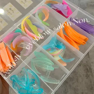 マツエク・マツパ eyelash ×  eyebrow salon Non.所属・Non. NANASEのマツエク・マツパデザイン