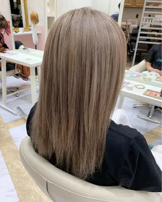 セミロング カラー パーマ ヘアアレンジ メンズ キッズ ネイル マツエク・マツパ 酸性ストレート 髪質改善大槻勇樹のヘアスタイル