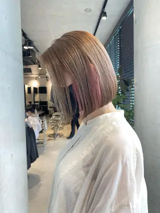 ショート カラー リピート率No.1✨ ユウキのヘアスタイル