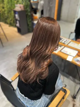 ロング 🎀Lolonois 池田店🎀佐藤百奈美のヘアスタイル