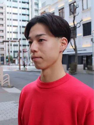 ショート 森田 鴻之介のヘアスタイル