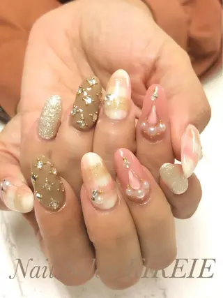 カラー ネイル KIREIE NAILSのネイルデザイン