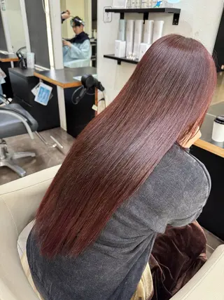 セミロング 中谷 あずみのヘアスタイル
