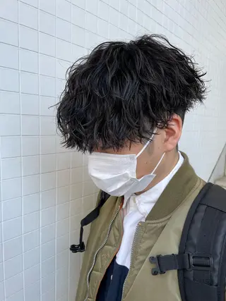 パーマ メンズ fifth 小関 伊吹のヘアスタイル