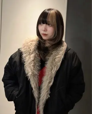 ミディアム カラー 堀江／韓国・透明感 カラー／みずき🐩のヘアスタイル