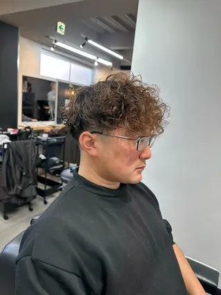 カラー パーマ メンズ 池田隼也 メンズ/パーマのヘアスタイル