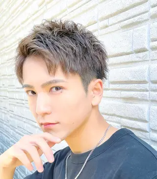 メンズ 匠メンズショート✖️ アップバングNoroのヘアスタイル