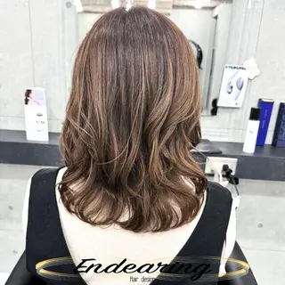 カラー 柳田 怜那/銀座 Endearingのヘアスタイル