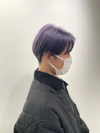 ショート カラー デザインパーマ🌀 KAISEIのヘアスタイル