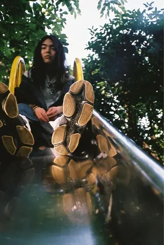 ロング メンズ 丸山 晶平のヘアスタイル