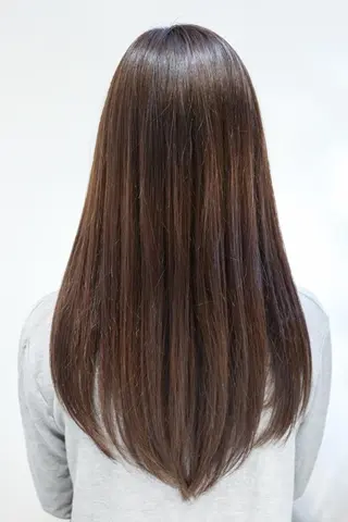 ロング カラー パーマ ヘアアレンジ ブリーチ/ヘアケア/ 艶髪/イギチハルのヘアスタイル