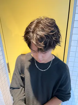 メンズ メンズパーマ特化 🔥韓国ヘア職人🔥のヘアスタイル