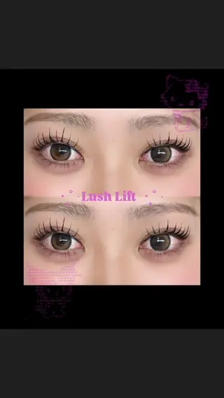 マツエク・マツパ eyelash airu🎀のマツエク・マツパデザイン