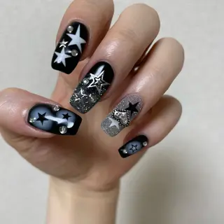 ネイル GO TODAY 吉祥寺Glint所属・うの 韓国ﾈｲﾙ໒꒱⋆⭒˚のネイルデザイン