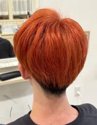 ショート カラー メンズ OSAYA所属・長 花芽のヘアスタイル