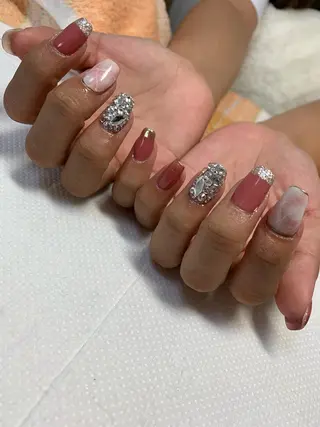 ネイル rukianail 新里のネイルデザイン