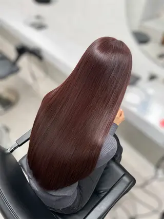 ロング カラー 森貝 洋亮のヘアスタイル