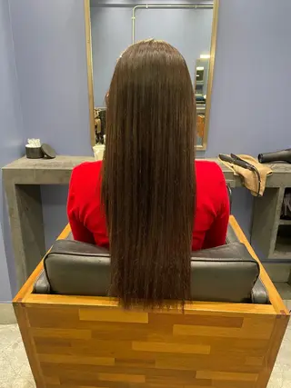 ロング カラー 🌿長尾俊汰🌿 透明感カラーのヘアスタイル