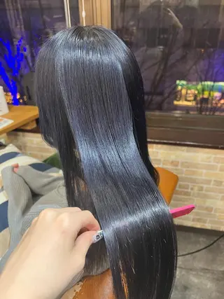 セミロング カラー 上質髪🪐 AIRI🪷‧₊˚のヘアスタイル