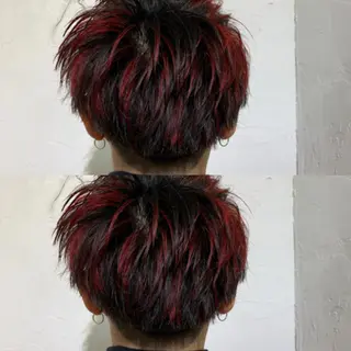 ショート カラー メンズ メンズ専門店 店長 小柳 裕夢のヘアスタイル