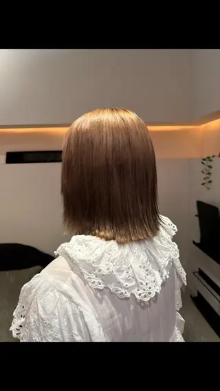 ショート カラー Beige+Rr salon EBISU所属・スガハラ アンナのヘアスタイル