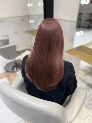 ロング カラー costes 今井芽依のヘアスタイル