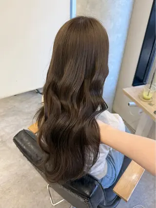 ロング カラー ヘアアレンジ Himawari♡ 柔らかいカラーのヘアスタイル