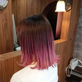 ショート カラー 美髪 カラーリストのヘアスタイル