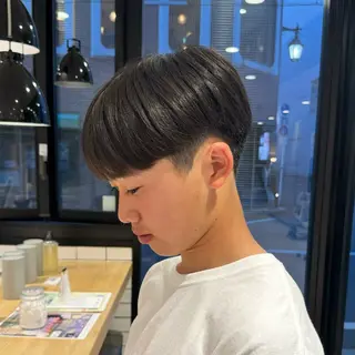 ショート メンズ 艶カラー/暖色カラー /透明感/ryutoのヘアスタイル
