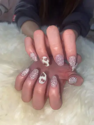 ミディアム 💜MIYA nail川崎店のネイルデザイン