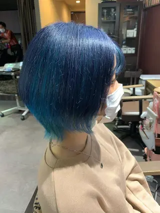 カラー エミュスト心斎橋所属・🎨カラー&髪質改善 松葉優希のヘアスタイル